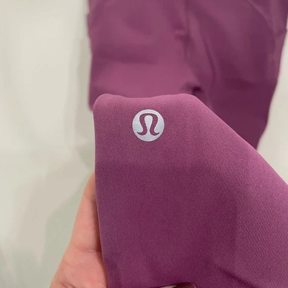 Lululemon Swift Speed High Rise Tight 28" Leggings Vintage Plum Mauve Womens 12 - Picture 7 of 11